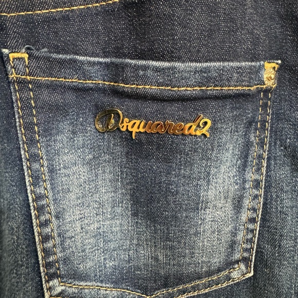 DSQUARED 2 DENIM PERALS MIDI DRESS - Picture 9 of 10